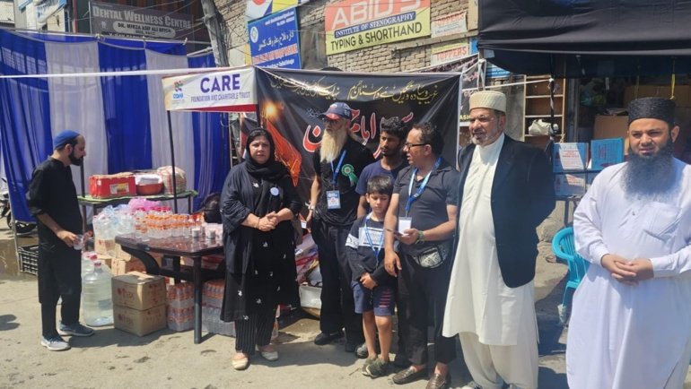 Care Foundation: Distribution of Refreshments on Ashura