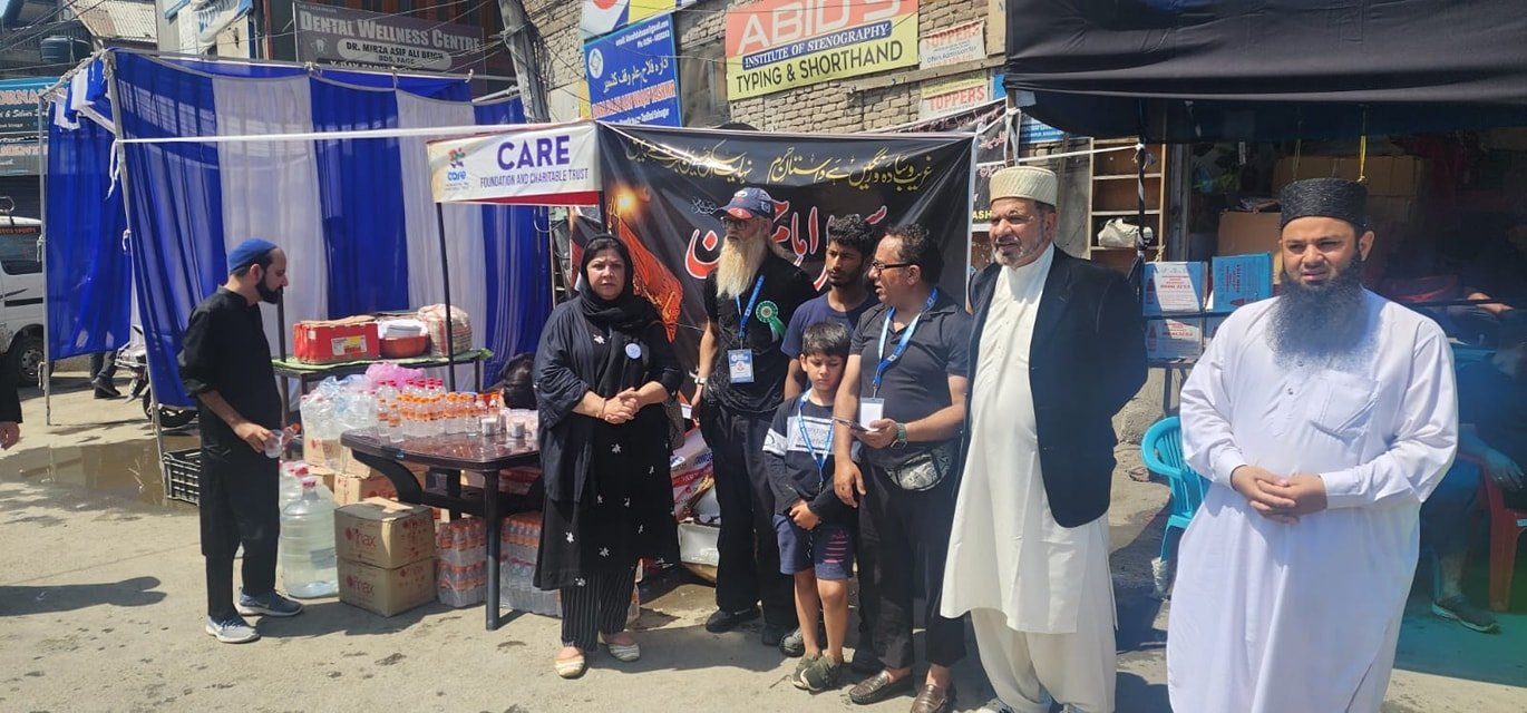 Care Foundation: Distribution of Refreshments on Ashura