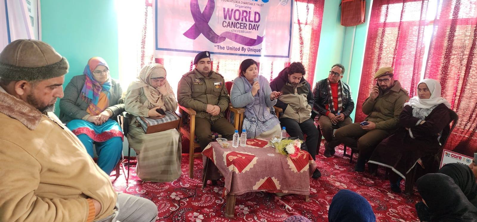 Empowering Communities: World Cancer Day 2025 Awareness Program at Zalpora, Sumbal