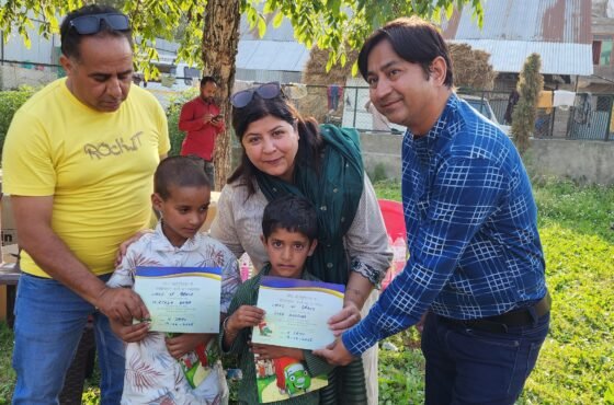 Care Foundation Spreads Joy Among Children of Zalpora, Sumbal Bandipora