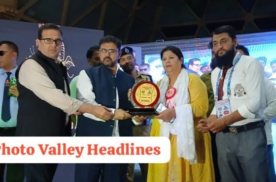 Dr. Mehjabeen Nabi Honoured at Jannat-e-Kashmir Powerlifting Championship 2025