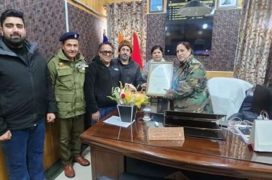 Care Foundation honours SSP Raja Nighat Aman (JKPS) for her distinguished and meritorious service