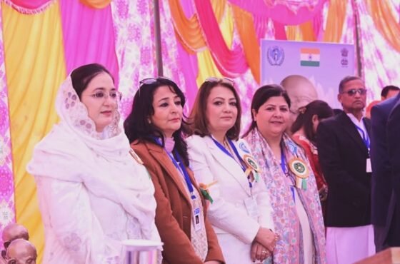 Dr. Mehjabeen Nabi Attends Mahatma Gandhi Punyatithi Programme at Mubarak Mandi