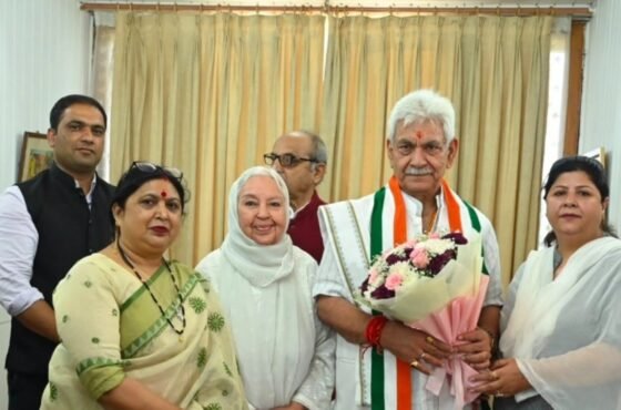 Gandhi Global Family Delegation Meets LG Manoj Sinha, Commends Success of Nasha Mukt J&K Abhiyaan